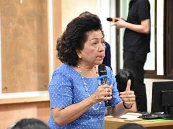 คณบดีวิทยาลัยพยาบาลและสุขภาพ
อาจารย์ที่ปรึกษา พบ
นักศึกษาพยาบาลชั้นปีที่ 2