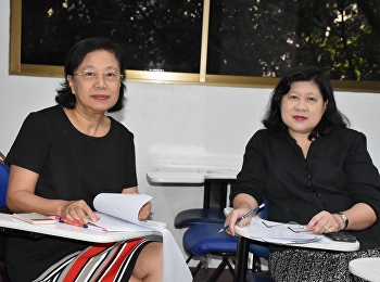 ประชุมเตรียมความพร้อมการจัดโครงการเสริมสร้างคุณลักษณะบัณฑิตที่พึงประสงค์:
