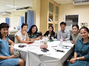 โครงการการประชุมเชิงปฏิบัติการ :
การวิพากษ์ข้อสอบ สาขาพยาบาลศาสตร์
ครั้งที่ 1 ประจำภาคเรียนที่ 2 ปีการศึกษา
2560