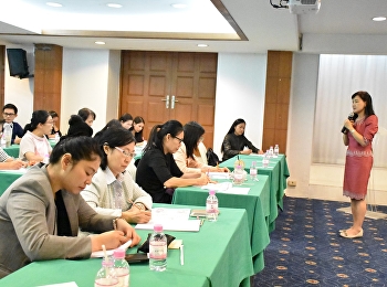 จัดโครงการการพัฒนาสาขาวิชาสู่เอตทัคคะ:
อบรมเชิงปฏิบัติการสร้างและวิเคราะห์ข้อสอบ
เพื่อให้อาจารย์เข้าใจหลักการและเทคนิคในการออกข้อสอบ
การวัดและการประเมินผลการเรียน
และการวิเคราะห์ข้อสอบ
และสามารถนำไปใช้ในการจัดการเรียนการสอนและการออกข้อสอบได้