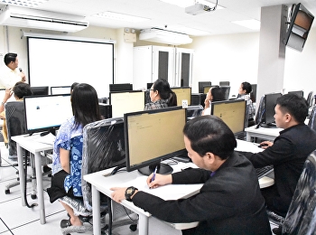 อาจารย์และบุคลากรเข้ารับการอบรม Google
Scholar