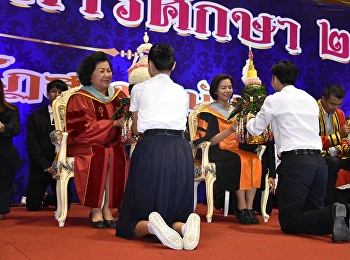 คณบดีวิทยาลัยพยาบาลและสุขภาพ นำผู้บริหาร
คณาจารย์ เข้าร่วมพิธีไหว้ครู
ประจำปีการศึกษา ๒๕๖๑