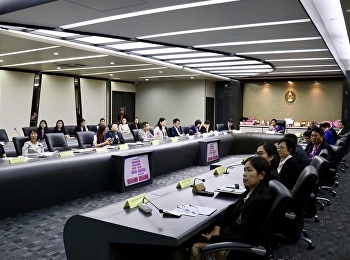 The meeting of the internal quality
assurance committee.