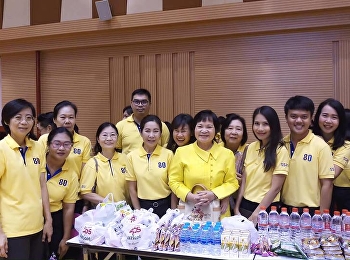 Attending the memorial ceremony King
Bhumibol Adulyadej.