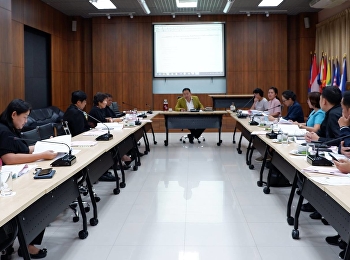 รองคณบดีฝ่ายกิจการนักศึกษา
วิทยาลัยพยาบาลและสุขภาพ
เข้าร่วมประชุมคณะกรรมการบริหารกองทุนพัฒนานักศึกษา
ครั้งที่ 9/2561