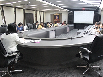 Nursing and Health College personnel
join Institute for Research and
Development organized meeting for
reviewing R2R proposal 2562