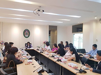 เข้าร่วมประชุมกลุ่มความรู้ความเข้าใจและแลกเปลี่ยนเรียนรู้
(KM) กลุ่มบริหารงานสำนักงาน
กับผู้ทรงคุณวุฒิ ครั้งที่2