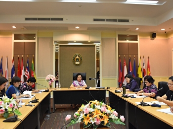 การประชุมอาจารย์และเจ้าหน้าที่
ประจำเดือนมีนาคม 2562