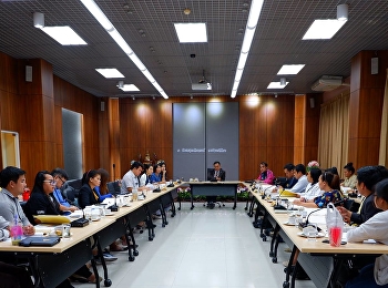 เข้าร่วมการประชุมคณะกรรมการศูนย์ให้คำปรึกษาและพัฒนาสุขภาวะนักศึกษา
มหาวิทยาลัยราชภัฏสวนสุนันทา ครั้งที่
1/2562 และการประชุมคณะกรรมการแนะแนวอาชีพ
ครั้งที่ 1/2562