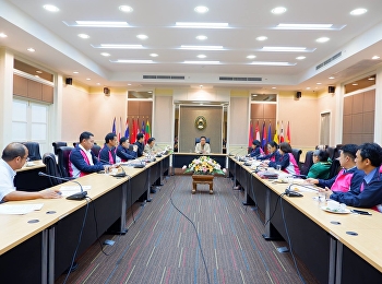 การประชุมคณะกรรมการปฏิบัติการด้านการกิจกรรมพัฒนานักศึกษา