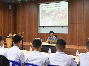 Dean of College of Nursing and Health As
a lecturer to educate students on the
topic 