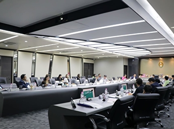 คณบดีวิทยาลัยพยาบาลและสุขภาพ
เข้าร่วมประชุมสภาวิชาการ ครั้งที่ 8/2562