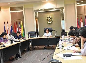 ประชุมอาจารย์และเจ้าหน้าที่
ประจำเดือนสิงหาคม 2562