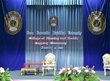 พิธีมอบหมวกและเข็มเครื่องหมายสำหรับนักศึกษาหลักสูตรพยาบาลศาสตรบัณฑิต
ชั้นปีที่ 2 ประจำปีการศึกษา 2562