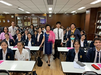 การปฐมนิเทศนักศึกษาหลักสูตรพยาบาลศาสตรบัณฑิต
ชั้นปีที่ 2