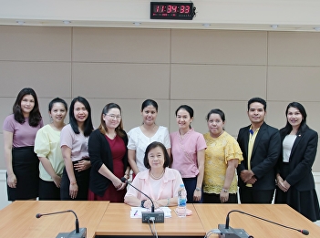 College of Nursing and Health Personnel
Attend a meeting on Knowledge and
Understanding (KM) Student Development
Group