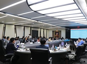 คณบดีวิทยาลัยพยาบาลและสุขภาพ
เข้าร่วมการประชุมคณะกรรมการบริหารมหาวิทยาลัย
ครั้งที่ 2/2563