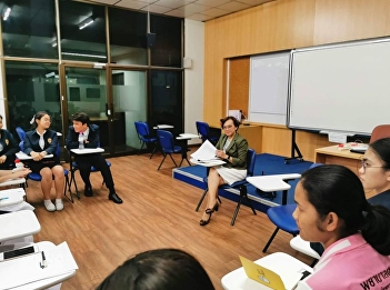 Deputy Dean for Student Affairs, meeting
of event planning for Sunantha Samakkhi
Sports 2020