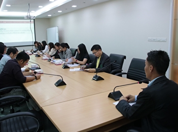 Meeting to clarify the preparation of
revenue-expense projections Budget year
2021 - 2025