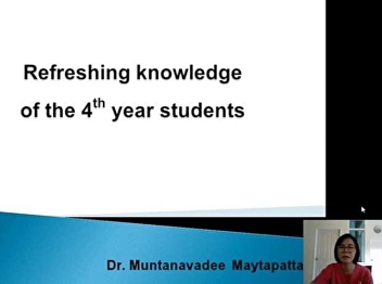 College of Nursing and Health Follow the
COVID-19 prevention measures. Online
nursing knowledge review To 4th year
students
