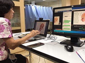 วิทยาลัยพยาบาลและสุขภาพ
ปฏิบัติตามมาตราการป้องกัน COVID-19
จัดการเรียนการสอนรูปแบบออนไลน์
ในรายวิชากายวิภาคศาสตร์และสรีรวิทยามนุษย์
ให้กับนักศึกษาคณะเทคโนโลยีอุตสาหกรรม
สาขาวิชาเทคโนโลยีความปลอดภัยและอาชีวอนามัย
ชั้นปีที่ 1