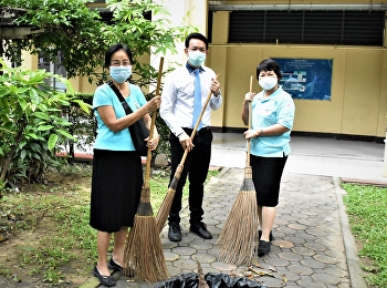 รองคณบดีฝ่ายวิจัยและบริการวิชาการ
นำบุคลากรวิทยาลัยพยาบาลและสุขภาพ
เข้าร่วมกิจกรรมจิตอาสา