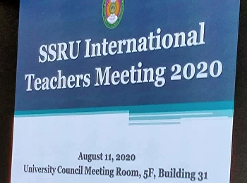 อาจารย์ชาวต่างชาติ
และบุคลากรวิทยาลัยพยาบาลและสุขภาพ
เข้าร่วมการประชุมอาจารย์ชาวต่างชาติประจำปี
2563