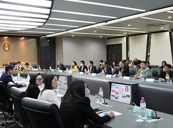 คณบดีวิทยาลัยพยาบาลและสุขภาพ
เข้าร่วมต้อนรับรัฐมนตรีว่าการกระทรวงการอุดมศึกษา
วิทยาศาสตร์ วิจัย และนวัตกรรม พร้อมคณะฯ
ตรวจเยี่ยม