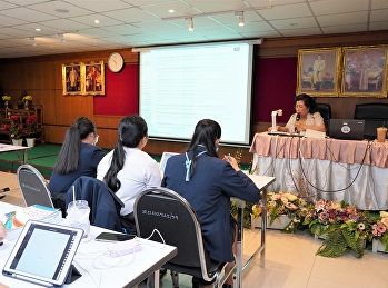 วิทยาลัยพยาบาลและสุขภาพ
มหาวิทยาลัยราชภัฏสวนสุนันทา
จัดปฐมนิเทศนักศึกษาชั้นปีที่ 2
ก่อนขึ้นฝึกปฏิบัติการพยาบาลบนคลินิก