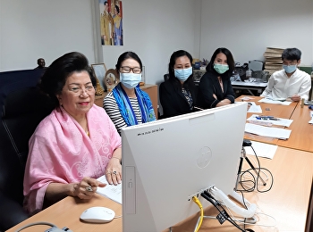 Dean of College of Nursing and Health
Suan Sunandha Rajabhat University Along
with the administrators, interviewers,
interviewers, selection of persons to
study in the Bachelor of Nursing Program
Undergraduate level, regular semester,
academic year 2021