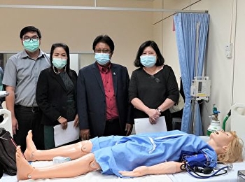 Dean College of Nursing and Health
assigned the Associate Dean for Academic
Affairs. Attend the examination of
equipment at the Nursing Laboratory,
Building 37, Floor 3
