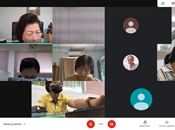 The meeting to consider the evaluation
of the study. Semester 2, academic year
2021