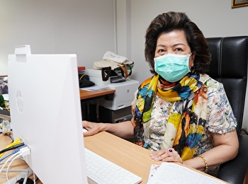 การประชุมรองคณบดี ผ่านระบบออนไลน์ ณ
สำนักงานวิทยาลัยพยาบาลและสุขภาพ