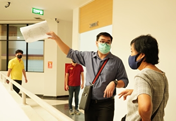 ติดตามโครงการปรับปรุงกายภาพ
ภูมิทัศน์และสิ่งอำนวยความสะดวกที่เป็นมิตรต่อสิ่งแวดล้อม
เพื่อใช้เป็นสำนักงานวิทยาลัยพยาบาลและสุขภาพ