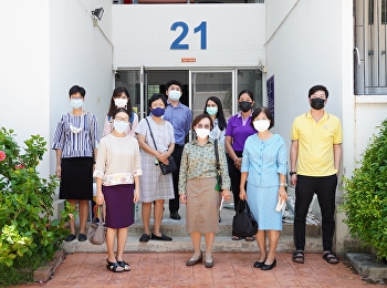 ผู้บริหารและบุคลากรวิทยาลัยพยาบาลและสุขภาพ
มหาวิทยาลัยราชภัฏสวนสุนันทา
เข้าตรวจสอบความเรียบร้อยของหอพักนักศึกษา