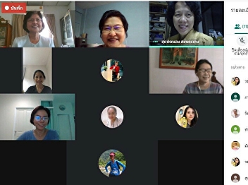 Preparatory meeting for writing a
self-assessment report (SAR) at the
course level. Together with the Deputy
Dean for various departments The teacher
in charge of the course