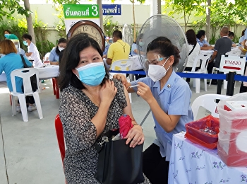 College of Nursing and Health personnel
received the 2nd dose of Sinovac
vaccine.