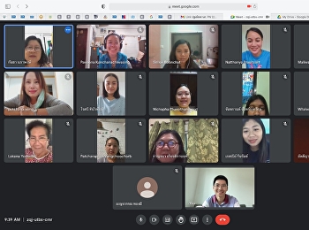 การปฐมนิเทศผู้เข้าอบรมหลักสูตรประกาศนียบัตรผู้ช่วยพยาบาล
รุ่นที่ 2/2563 แบบออนไลน์ ผ่าน
Application Google Meet
