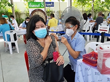 College of Nursing and Health personnel
received the 2nd dose of Sinovac
vaccine.