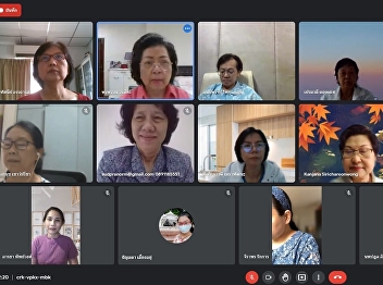 Meeting to prepare for internal
educational quality assessment at the
faculty level for the academic year 2020