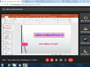 Quality Assurance System Development
Project : Educating and Skills in
Educational Quality Assurance to
Students online via google meet