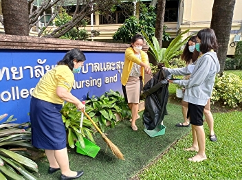 College of Nursing and Health personnel
participate in volunteer activities
