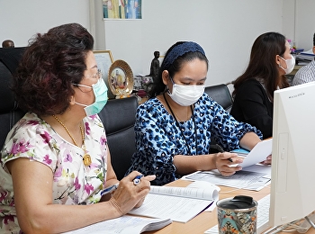 Dean of the College of Nursing and
Health Suan Sunandha Rajabhat University
Along with the administrators, faculty
members, interviewed, selected persons
to study in the Bachelor of Nursing
program. Undergraduate, regular
semester, academic year 2022,