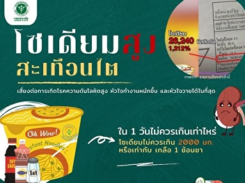 Introducing the right way to eat instant
noodles. To control the amount of sodium
to avoid the risk of high blood
pressure. Overworked heart can cause a
heart attack.