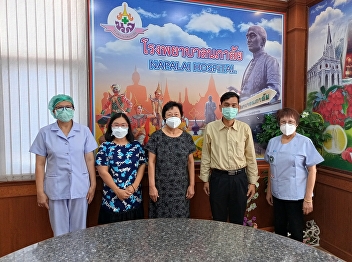 Deputy Dean for Administration met with
the director of the hospital to discuss
about sending students to practice
nursing Making a memorandum of academic
cooperation
