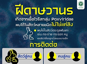 Smallpox is caused by a virus of the
Poxviridae family. found in many animals
“Not just monkeys”