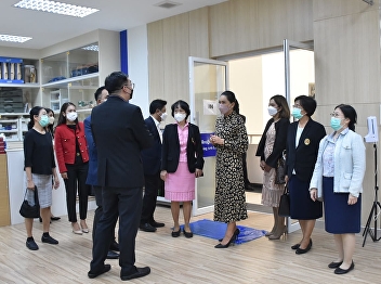 President of Suan Sunandha Rajabhat
University, Vice President and
University Administrator visit the
classroom Nursing Laboratory and Library
College of Nursing and Health