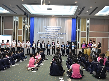 English Camp for developing English
communication skills and personality for
3rd year Bachelor of Nursing students