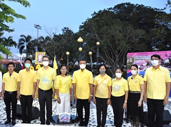 Representatives of 1st and 2nd year
College of Nursing and Health students
participated in the music activity in
the garden