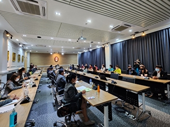 Teachers and staff of the College of
Nursing and Health Participated in
hearing opinions from the Samut
Songkhram Campus community.